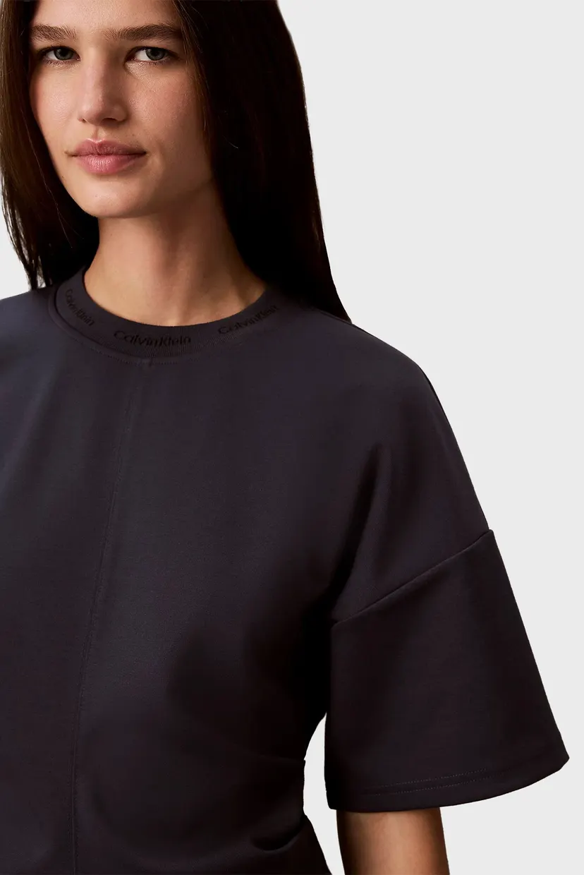 Футболка/SS LOGO NECK DETAIL INTERLOCK TO 4