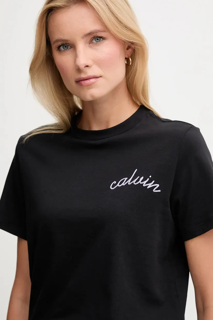 Футболка CALVIN LINE EMBROIDERY CLASSIC T 4