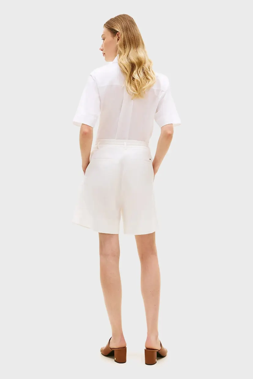 Shortik/LINEN BLEND SHORT 3