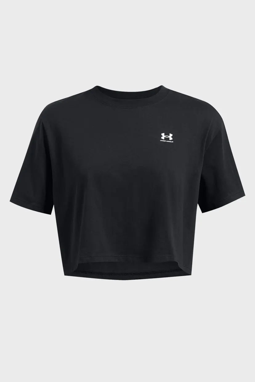 Futbolka UA W BOXY CROP LOGO SS 3