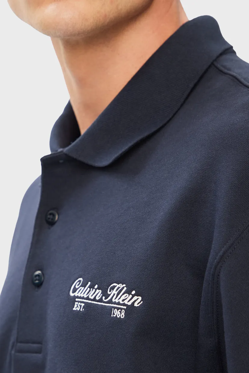 Свитшот LS 350GSM TERRY PIPED POLO SWEAT 4