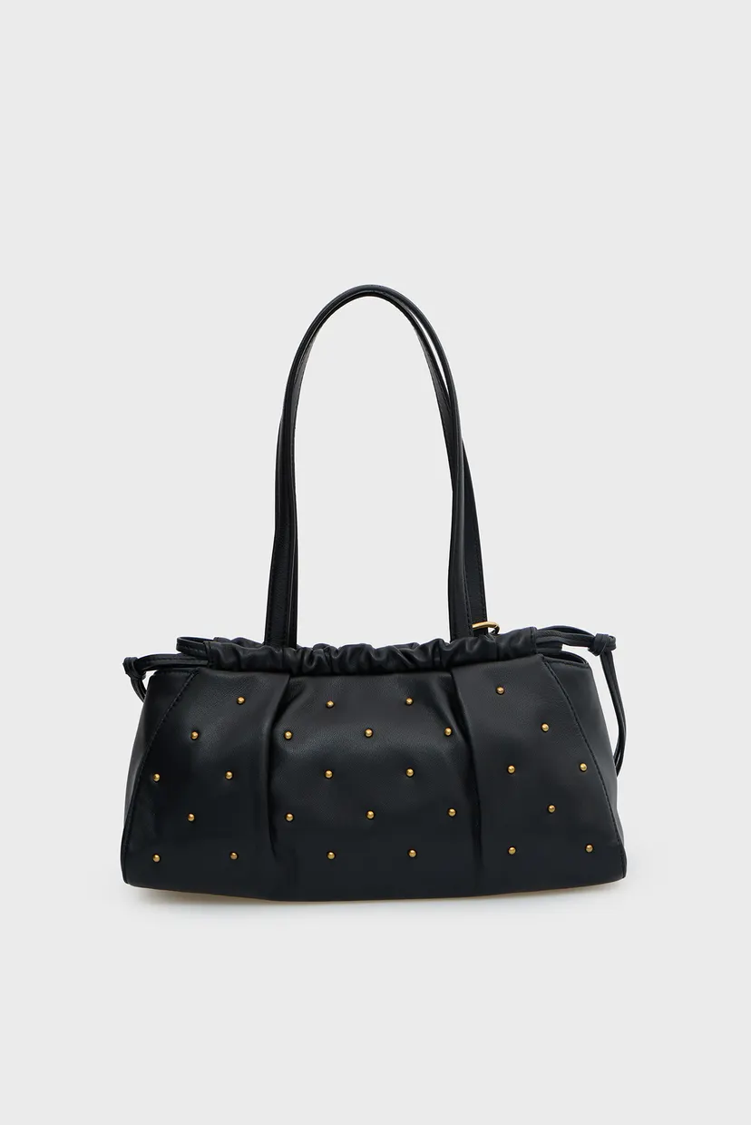 Сумка SOFT LEATHER SHOULDER BAG STUDS 4