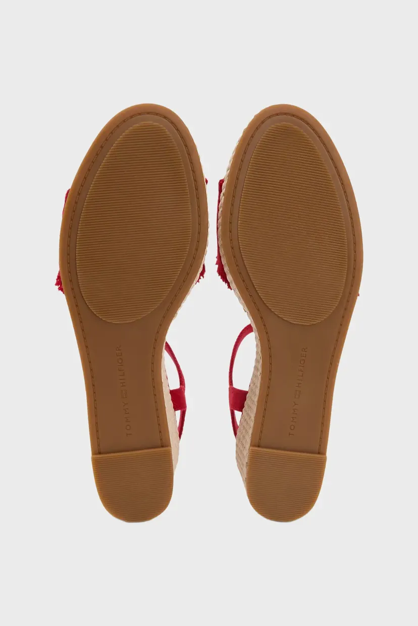 Босоножки/MID WOVEN WEDGE ESPAD FRINGE 7