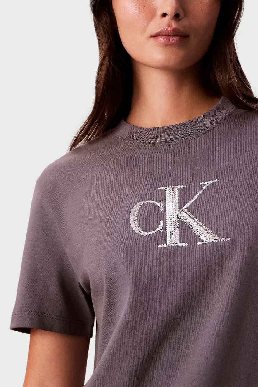 Futbolka/SS SEQUIN CK GRAPHIC TEE 4
