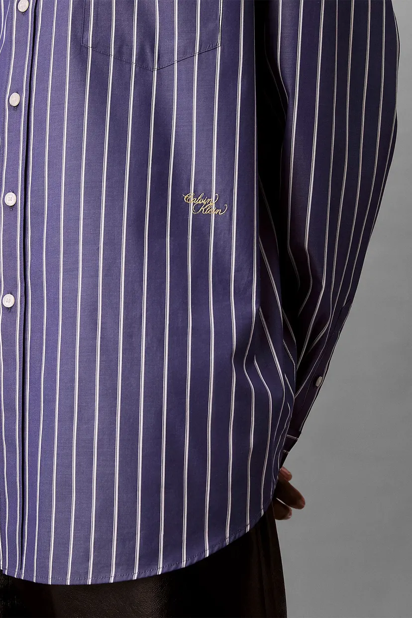 Рубашка LS OVERSIZED STRIPE COTTON SHIRT 6