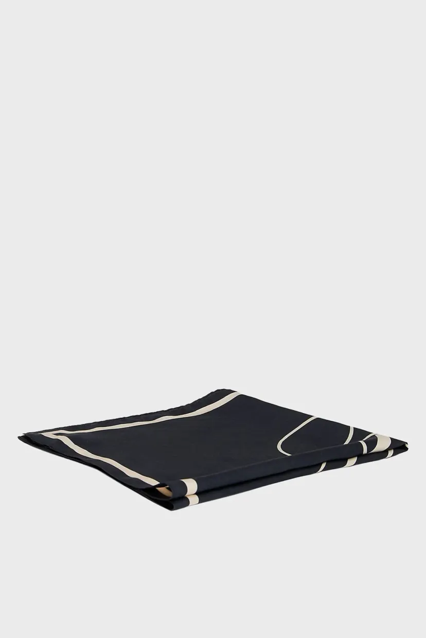 Sharf TOMMY SCRIPT SILK SCARF 3