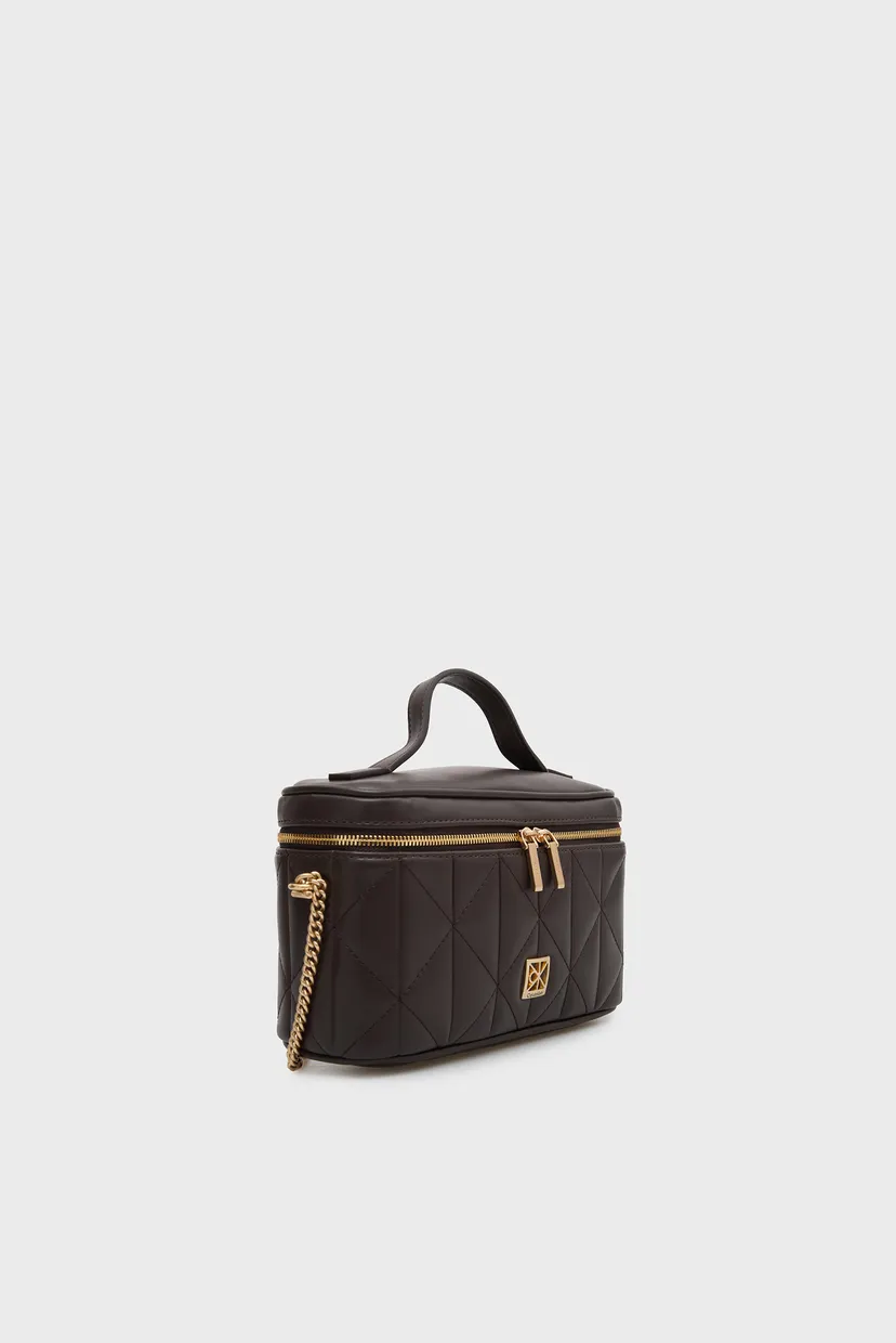 Sumka QUILTED BEAUTY CASE ON CHAIN 4
