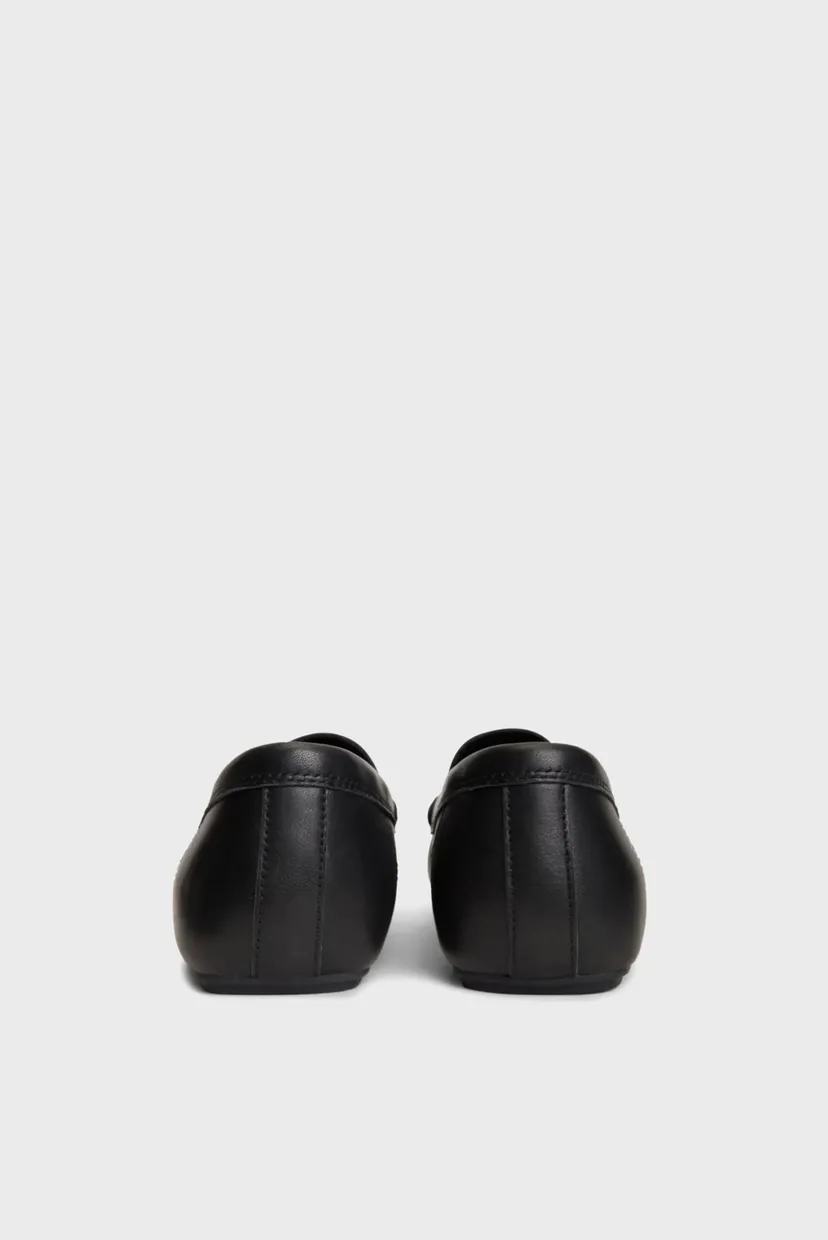 Mokasinlar/TH ENAMEL CHARM LEATHER MOCASSIN 4