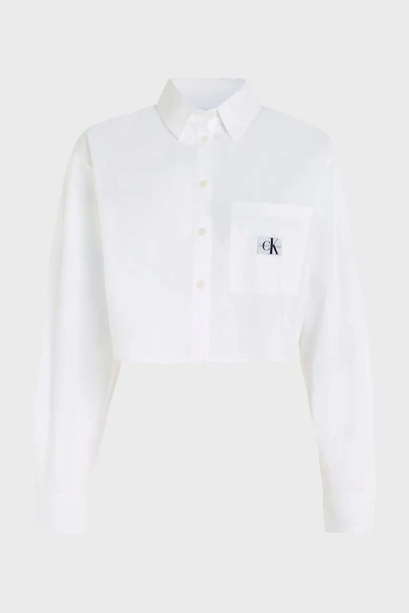 Рубашка WOVEN LABEL CROPPED LS SHIRT 5