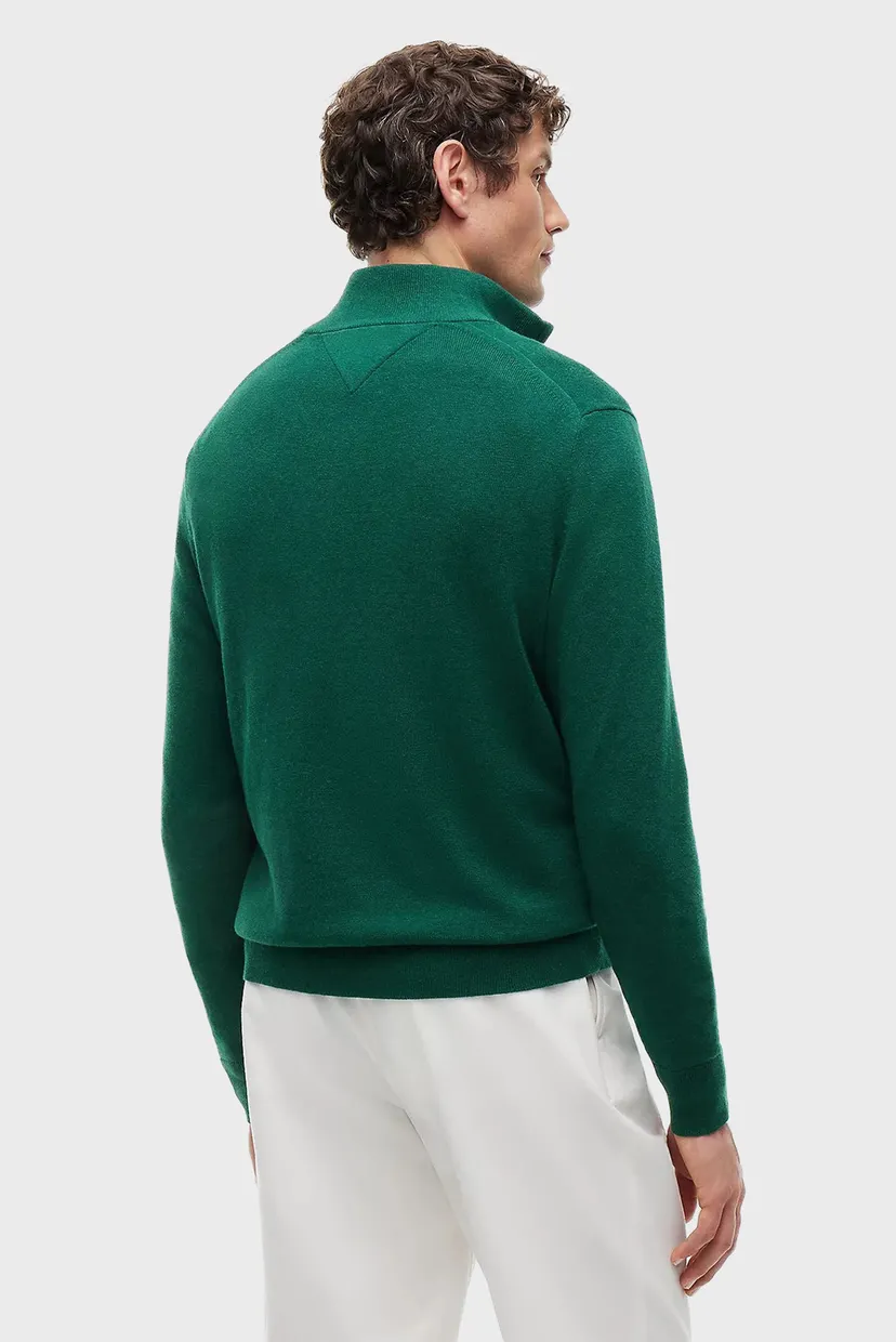 Свитер/PIMA ORG CTN CASHMERE ZIP MOCK 3