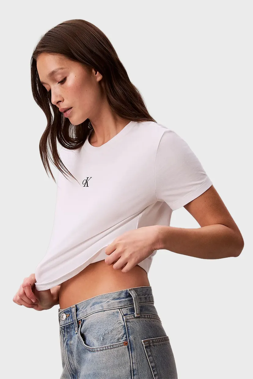 Futbolka/A - SS LOGO CROPPED TEE 4