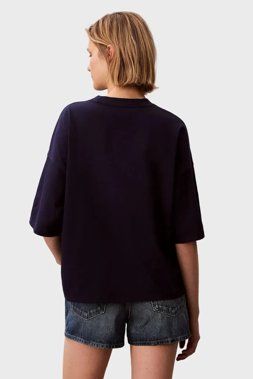 Футболка/SS WOVEN LABEL OVERSIZED TEE 3