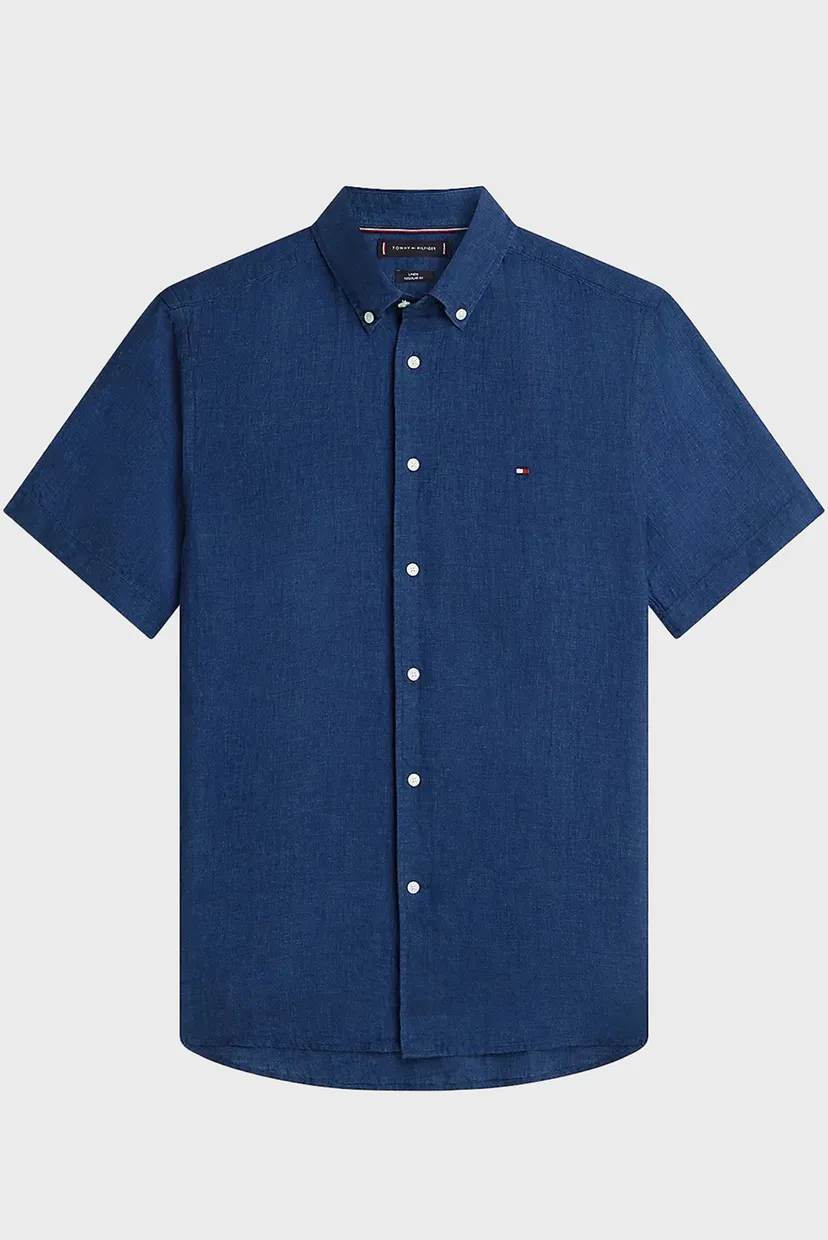 Yengi kalta ko'ylak/PIGMENT DYED LINEN RF SHIRT S/S 5