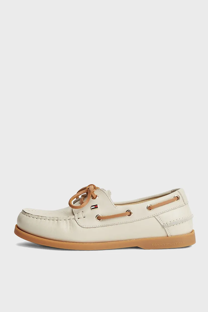 Топсайдеры/TH FLAG BOAT SHOE CORE LEATHER 5