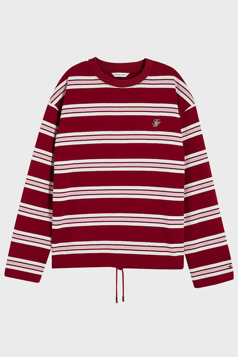 Лонгслив/RUGBY STP C-NK DRAWSTRING LS TOP 5