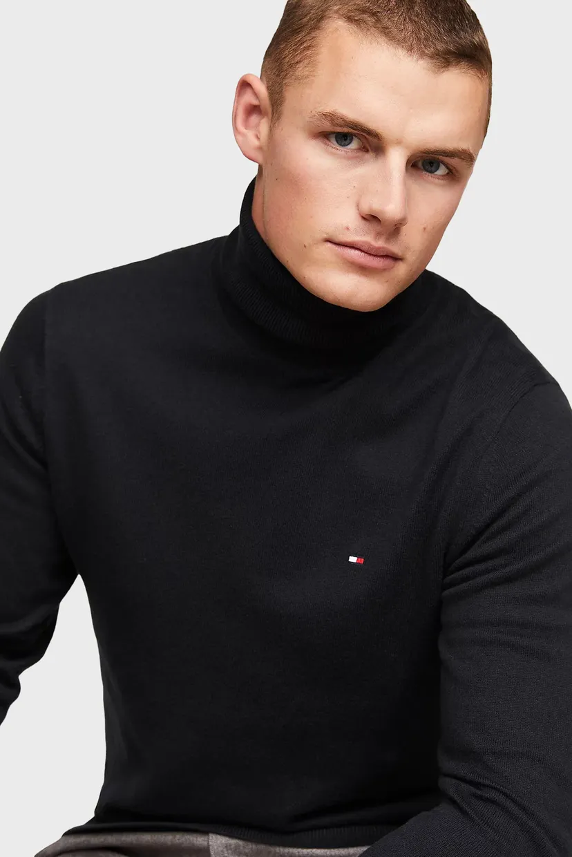 Golf PIMA ORG CTN CASHMERE ROLL NECK 4