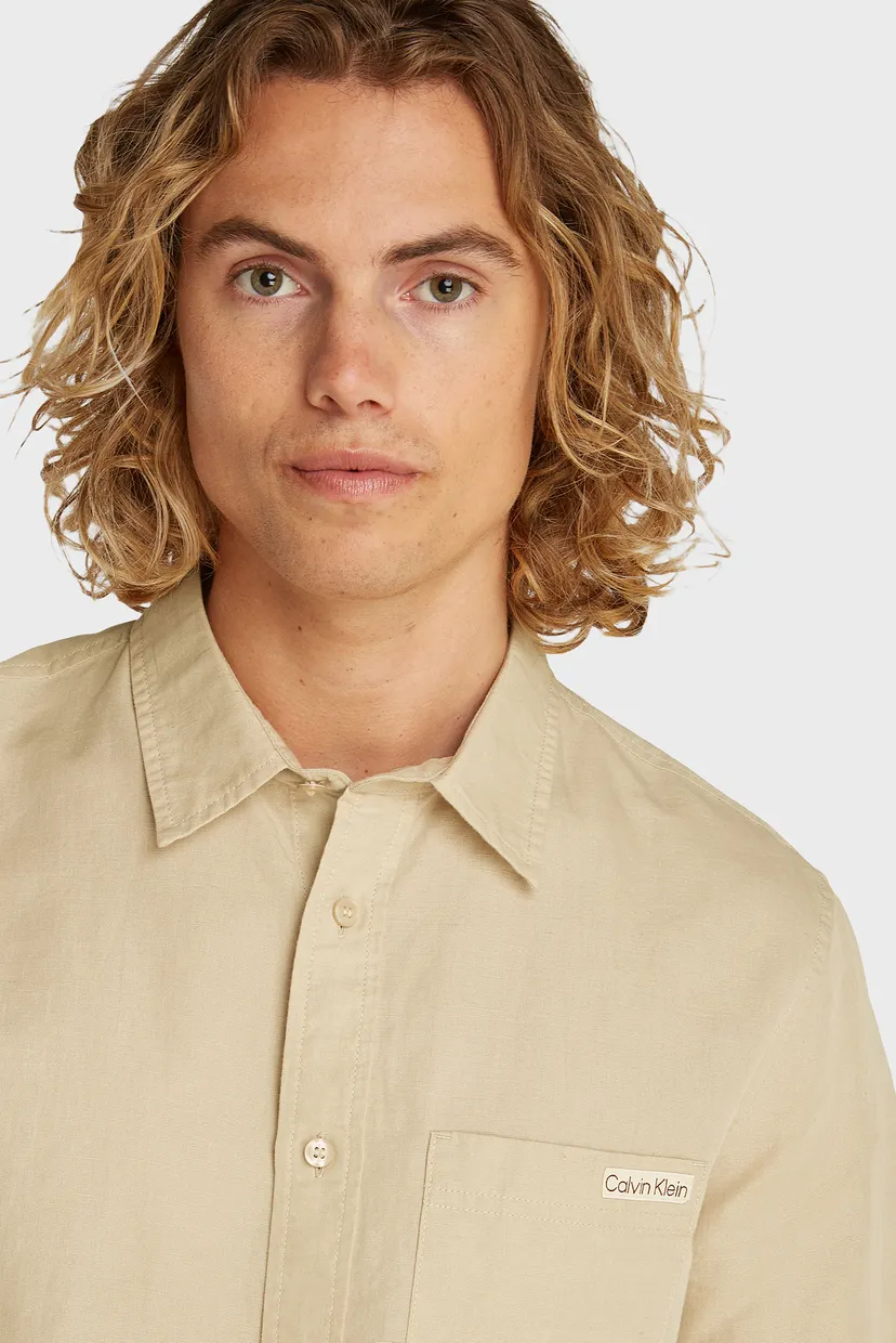 Ko'ylak LINEN COTTON SHIRT 4