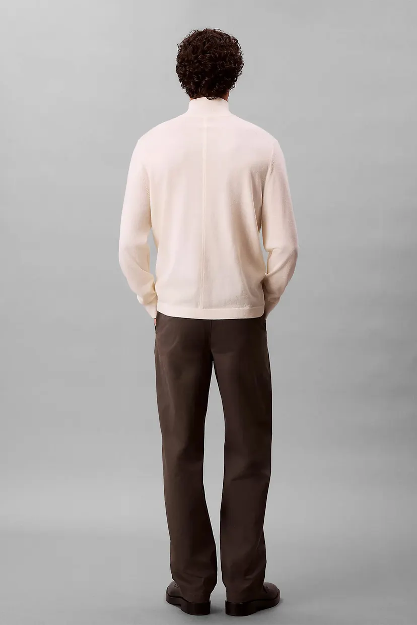Sviter/LS MERINO MOCK NECK SWTR 14GG 3