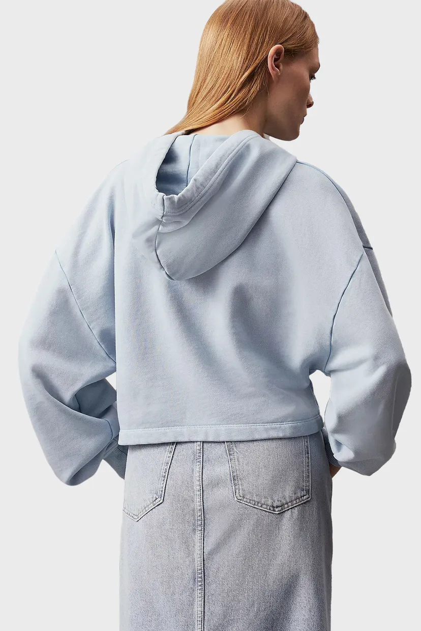 Худи WASHED WOVEN LABEL HOODIE 3