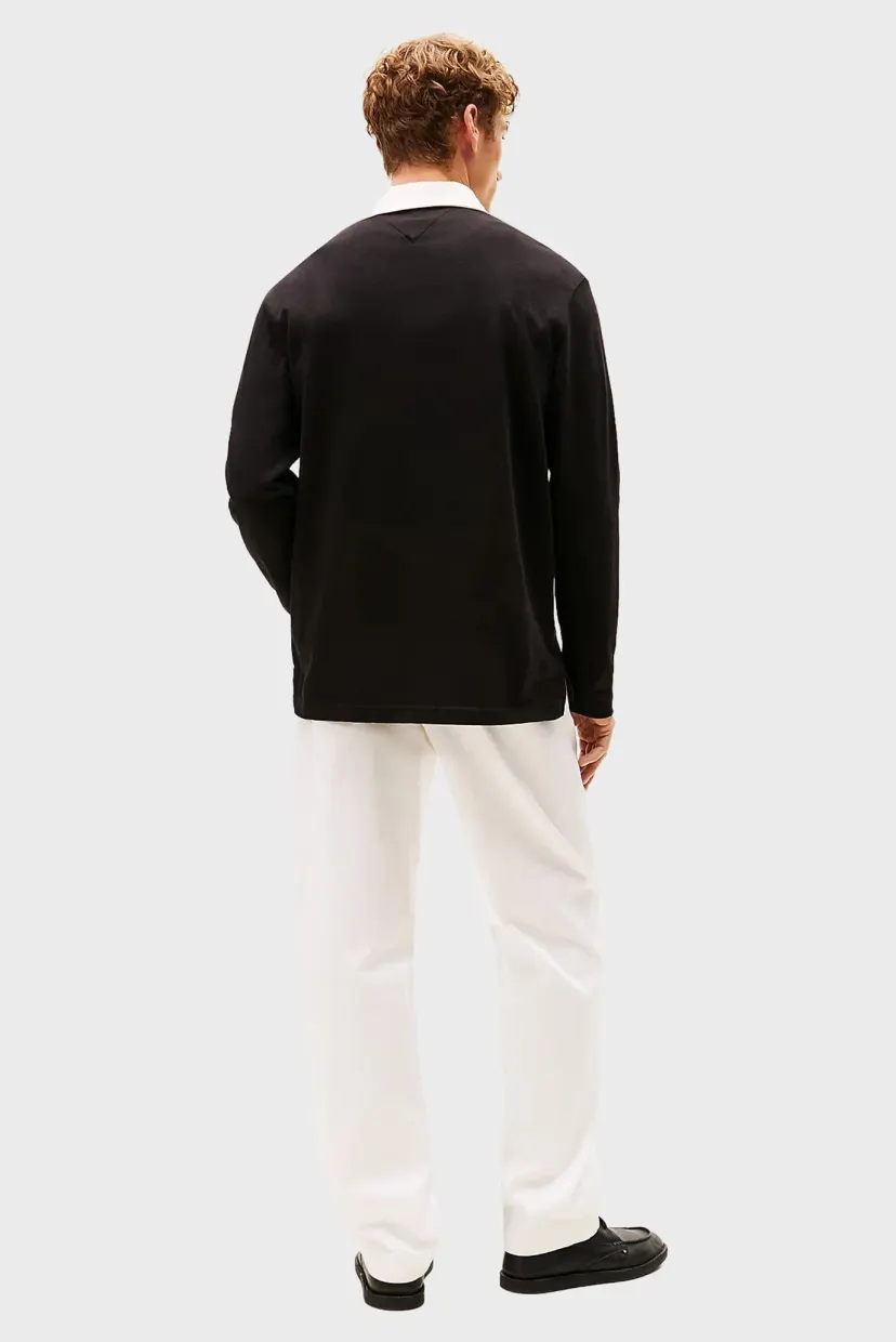 Yengi uzun polo LS ATHLEISURE RUGBY POLO 3