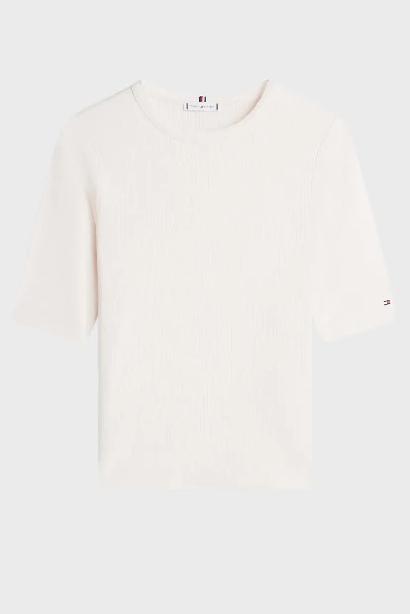 Футболка/SLIM 5X2 RIB C-NK 1/2 SLV 5