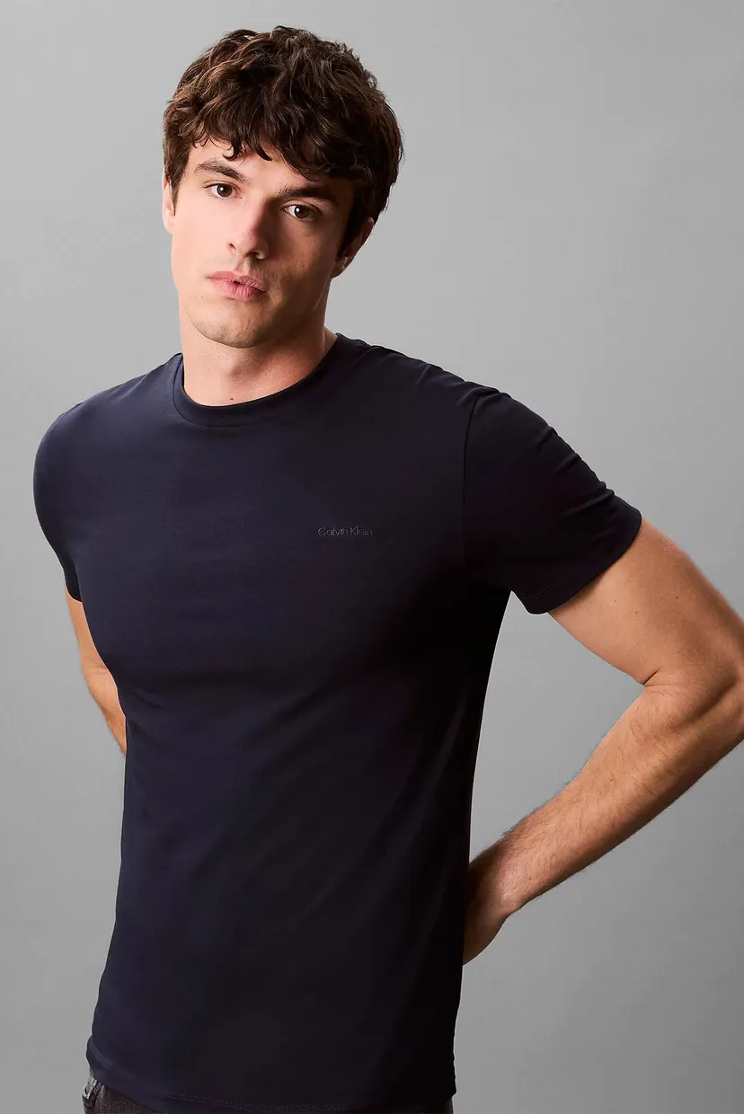 Футболка SS SLIM STRETCH MONOGRAM TEE 4