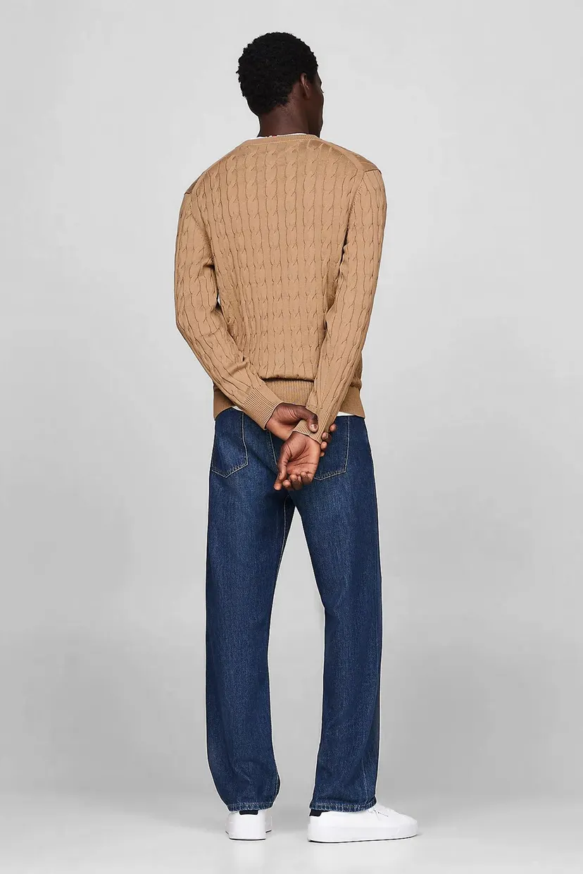 Sviter/CLASSIC COTTON CABLE CREW NECK 3