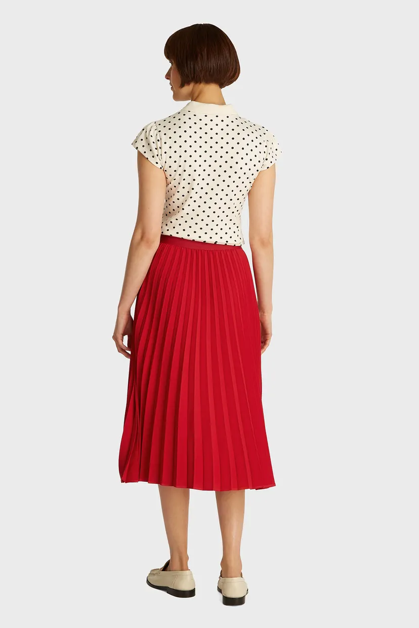 Yubka FLUID PLEATED PULL ON MIDI SKIRT 3