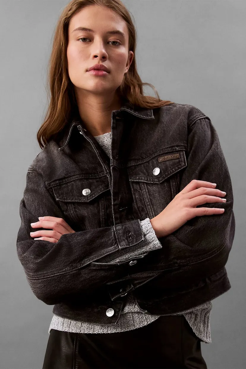 Куртка джинсовая 90s TRUCKER BLACK FOG 5