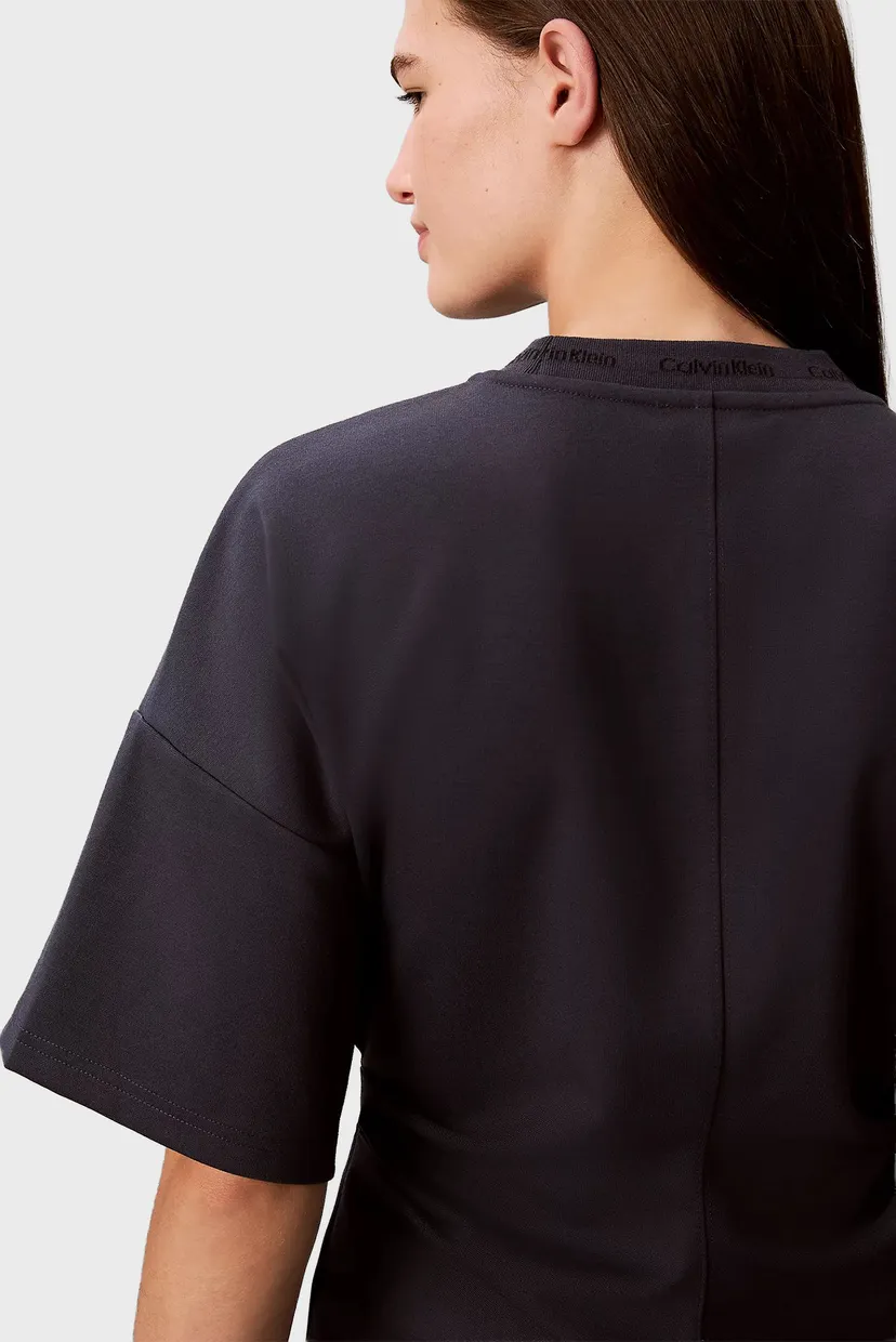 Футболка/SS LOGO NECK DETAIL INTERLOCK TO 5