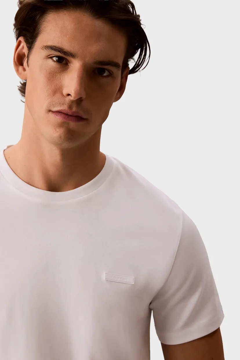 Футболка SS SLIM SUPIMA LOGO PATCH TEE 4