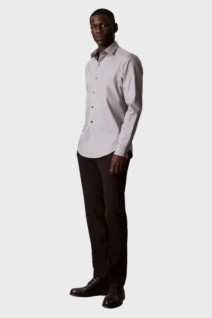 Рубашка SLIM ESNTL TWILL STR SLD 3