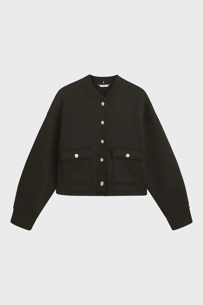 KardiganGOLD BUTTON BOMBER 5