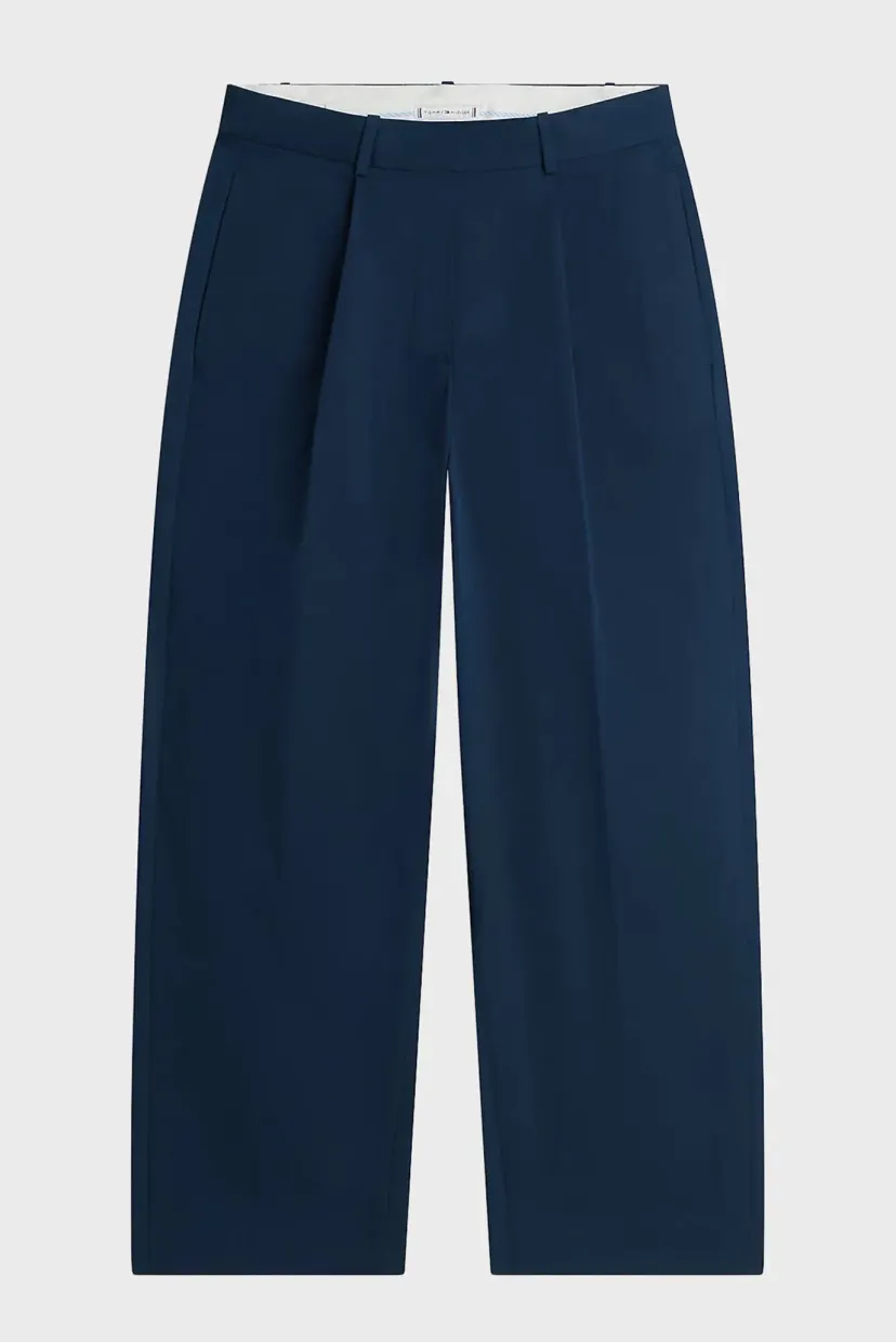 Ishton COTTON BARREL PLEATED CHINO 5