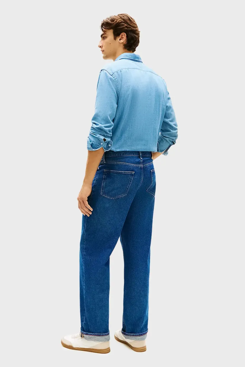 Jins shim RELAXED STRAIGHT RIVER IKE BLUE 3