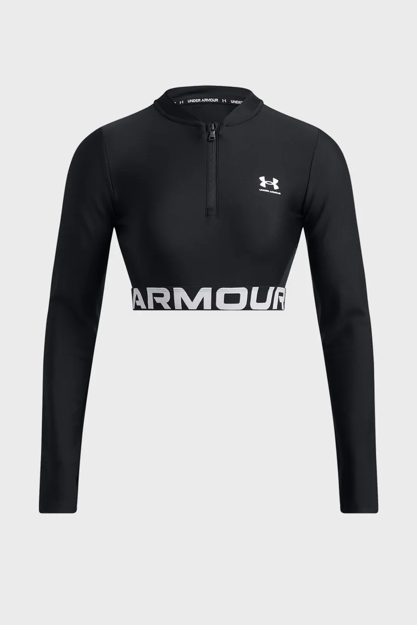 Лонгслив HeatGear Rib 1 4 Zip LS 3