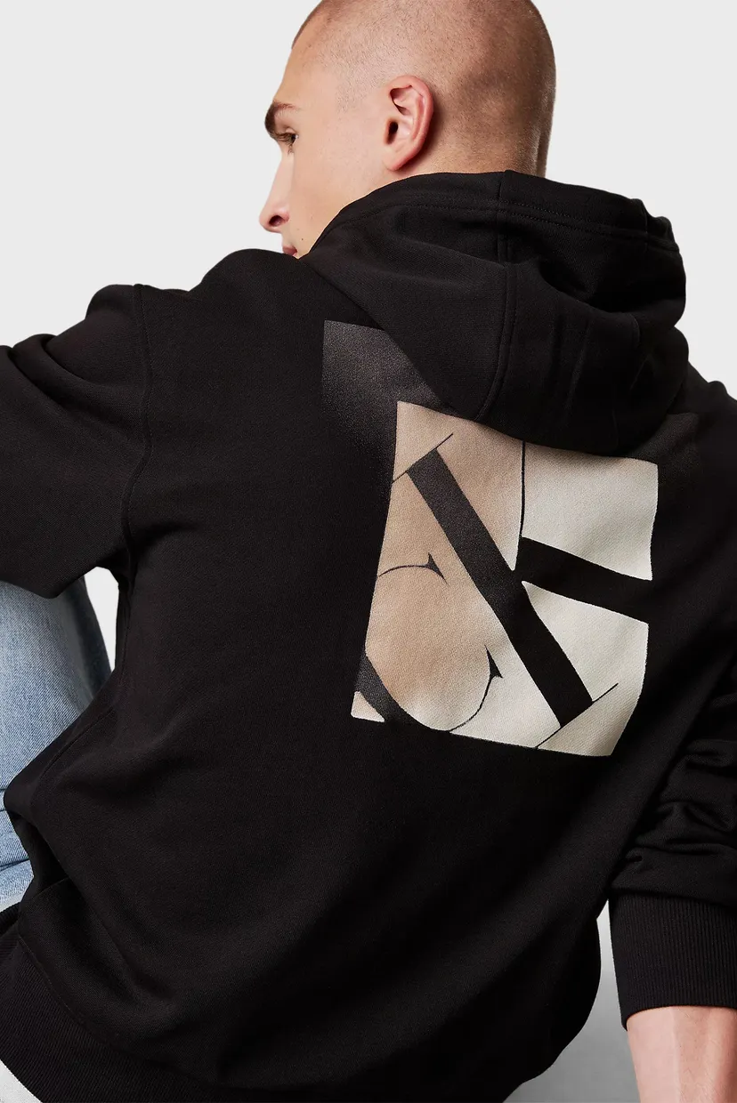 Худи SOFT LAYERED MONOGRAM HOODIE 4