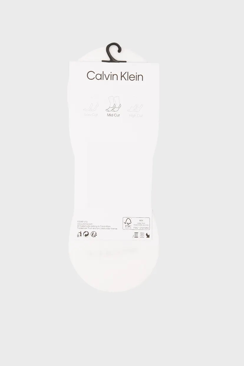 Kalta paypoq CK MEN FOOTIE MID CUT 2P 3