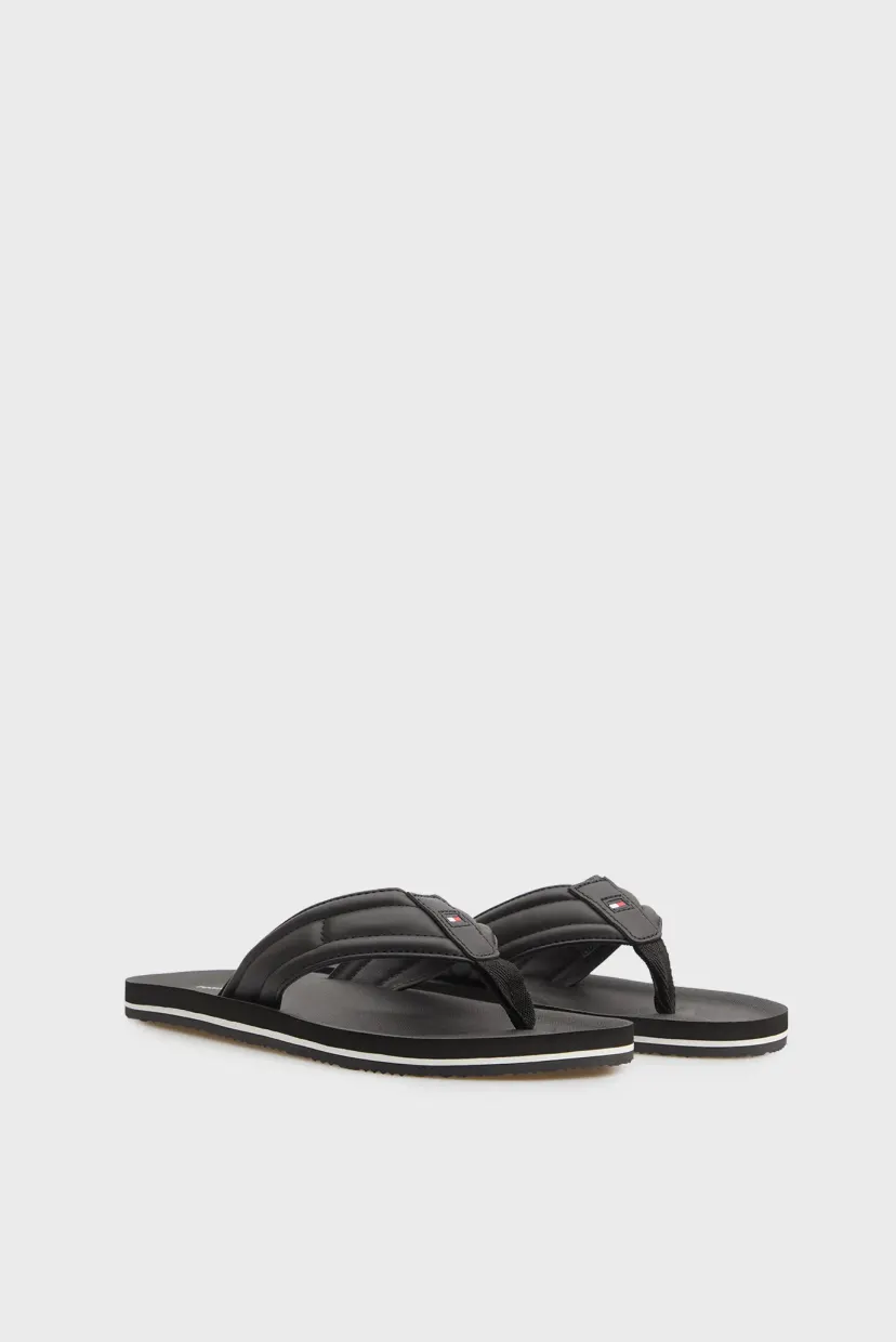 Вьетнамки/HILFIGER PADDED BEACH SANDAL 3