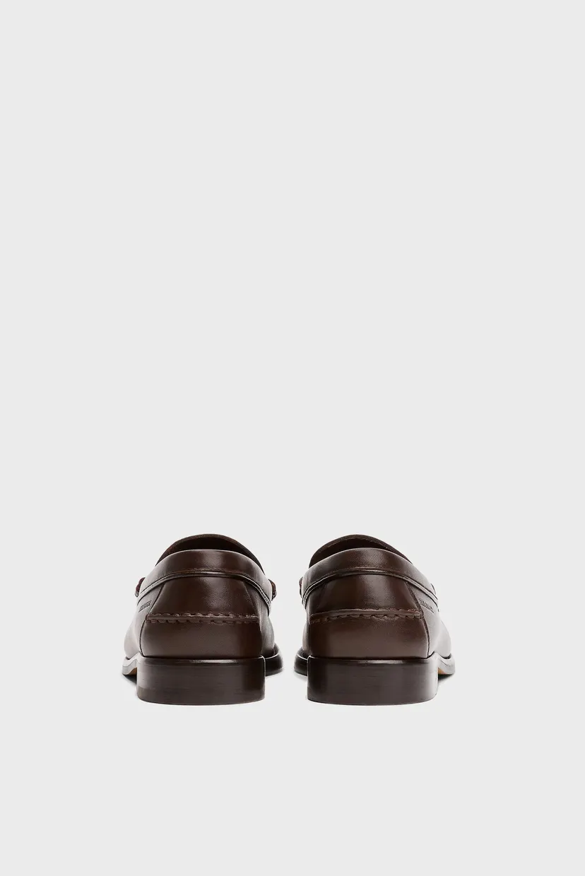 Loferlar/HILFIGER TASSEL LTH LOAFER 6
