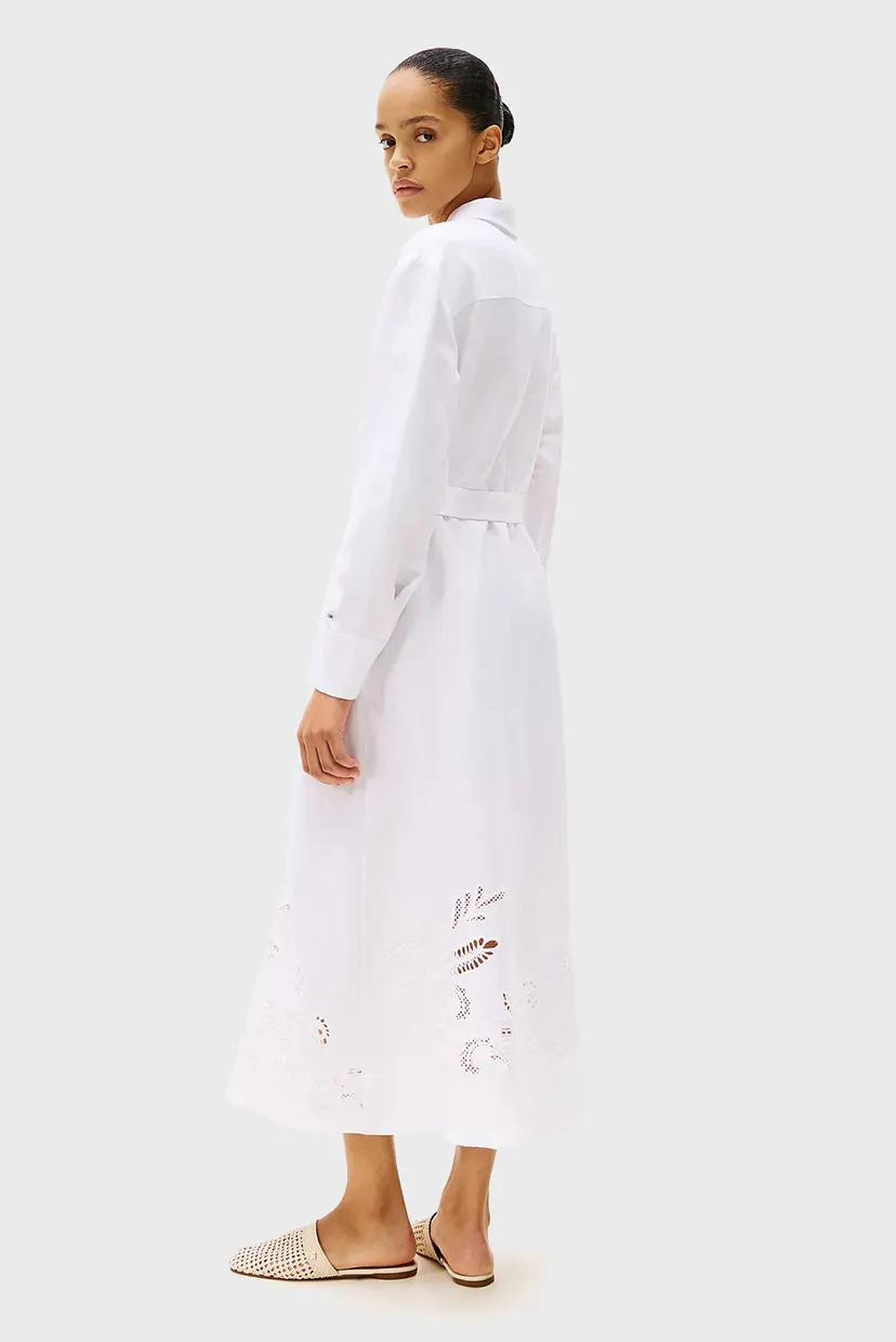 Koʻylak BRODERIE ANGLAISE LI SHIRT DRESS 3