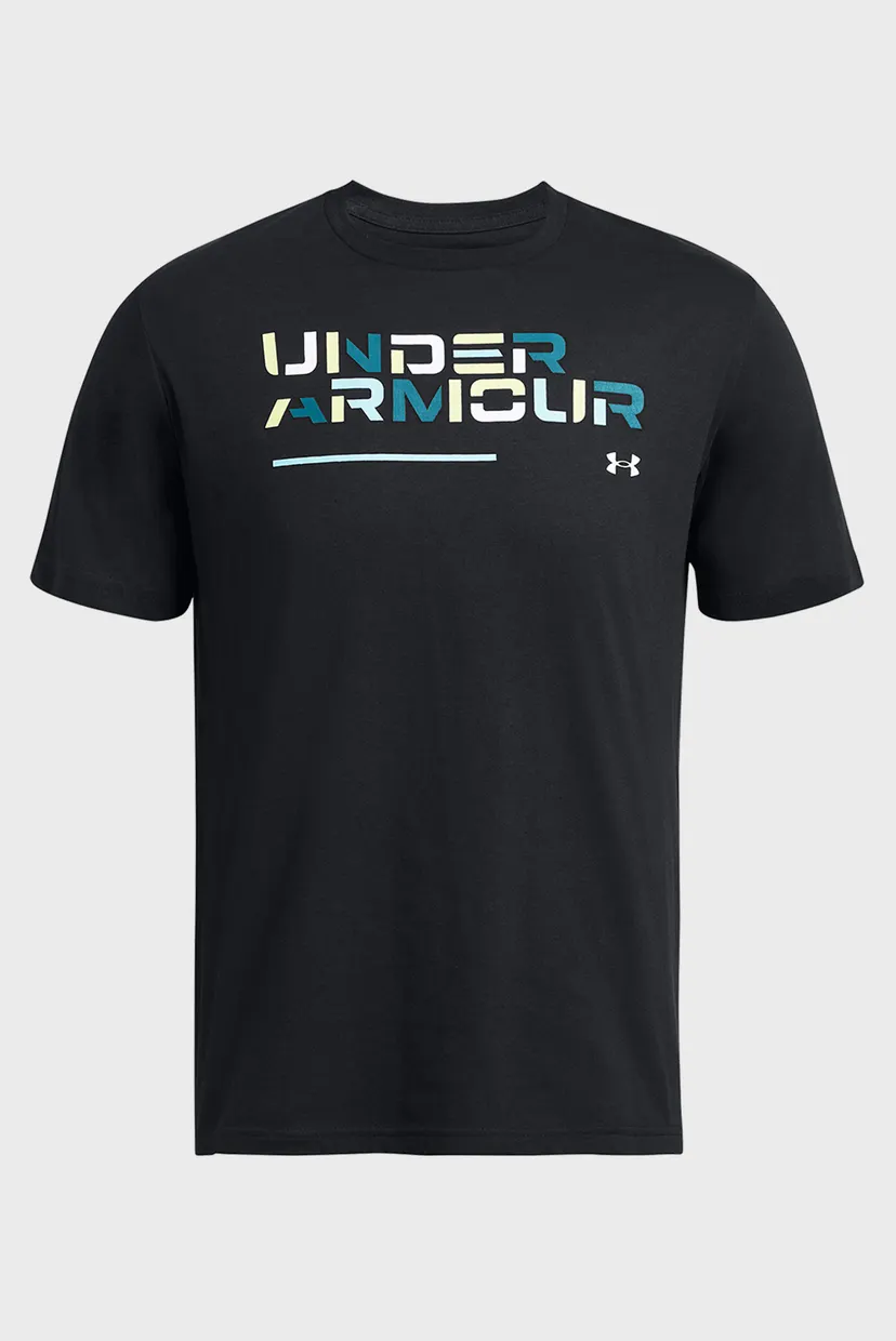 Футболка UA Colorblock Wordmark SS 3