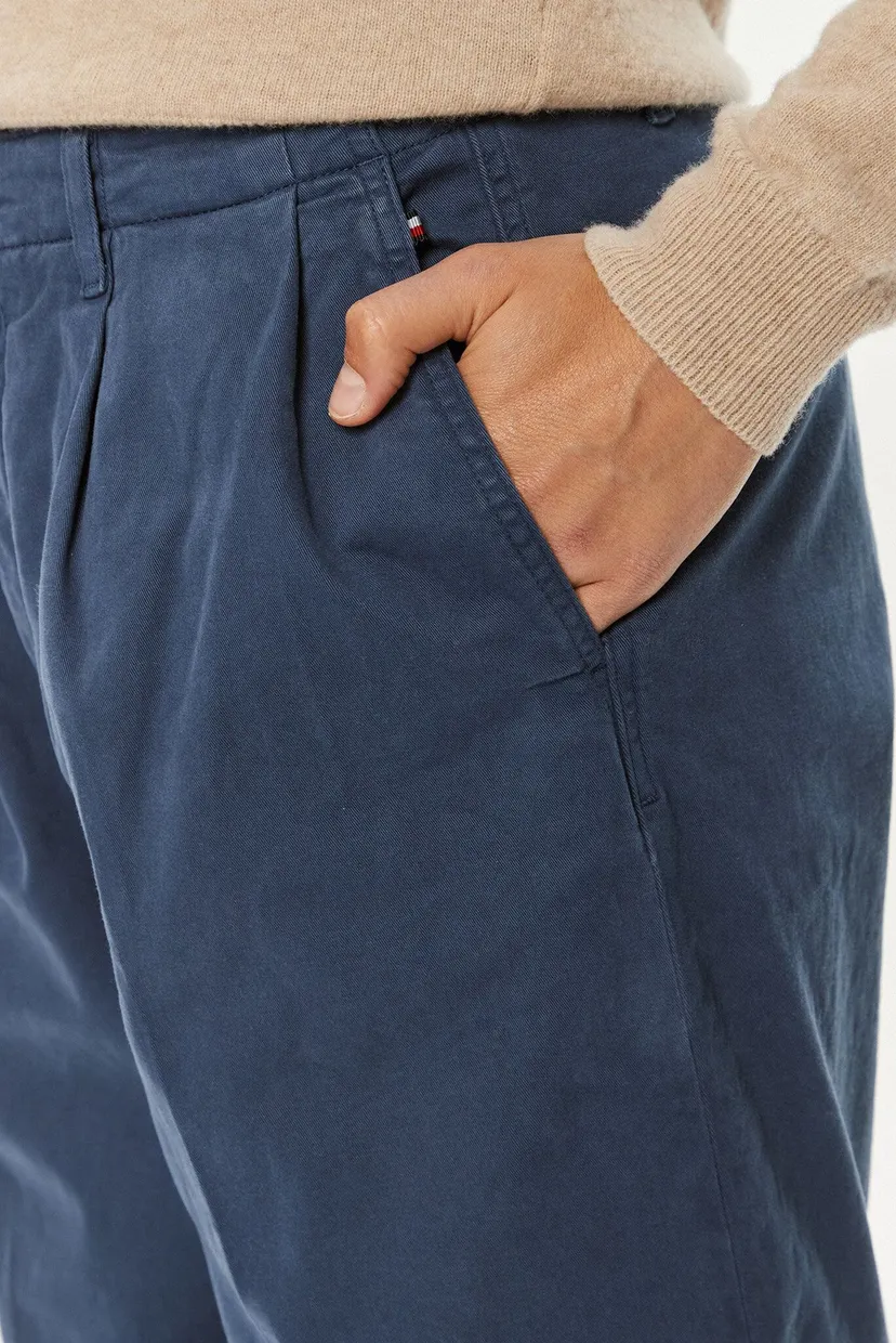 Ishton RELAXED STRAIGHT PLEATED CHINO 3