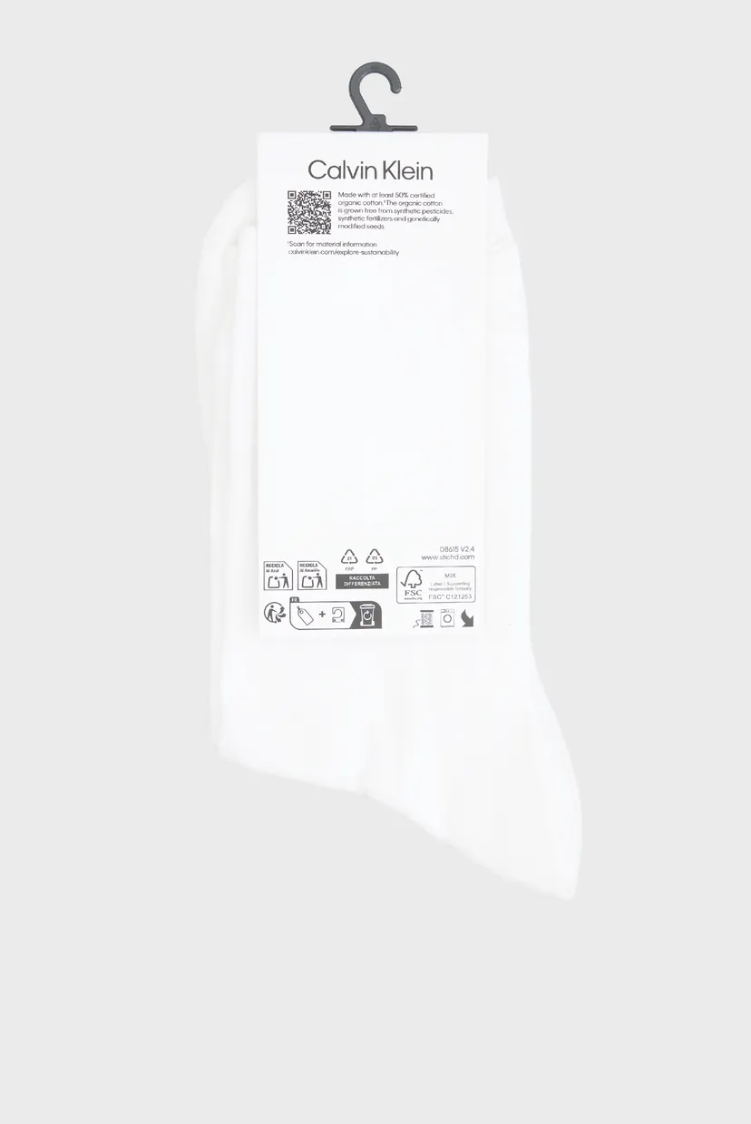 Paypoq/CK WOMEN SOCK 2P EMBLEM AOP 3