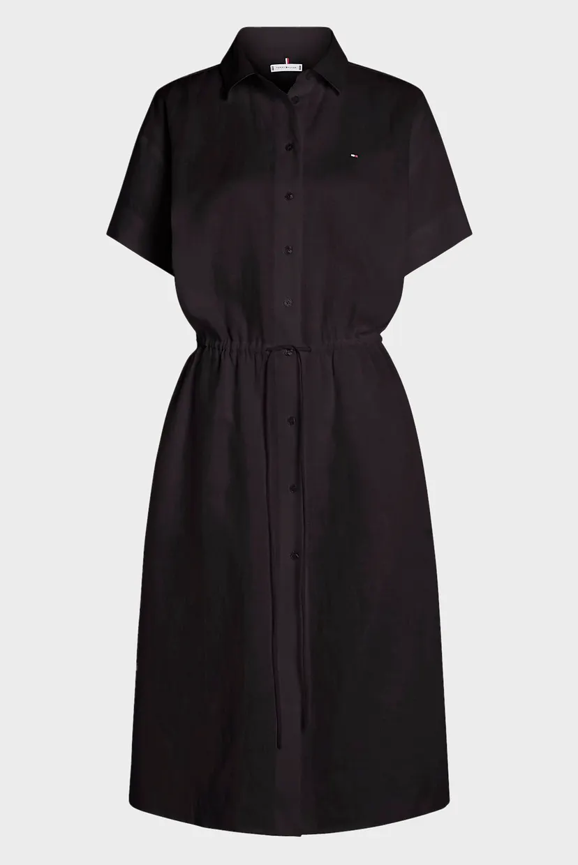 Koʻylak LINEN SS MIDI SHIRT DRESS 5