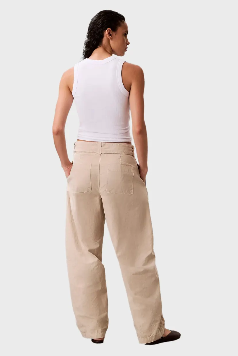 Штаны/COTTON SEAMED PANT 4