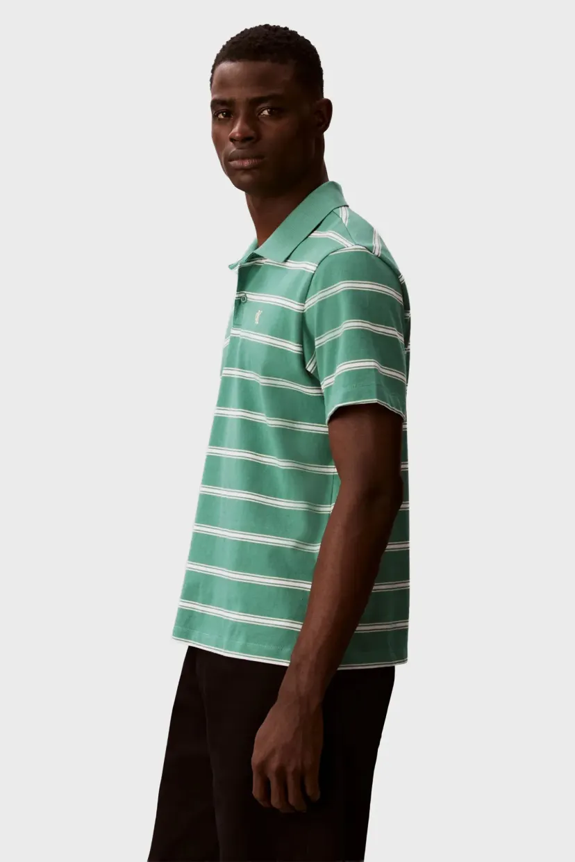 Polo/SS EASY 16S JERSEY STRIPE POLO 3