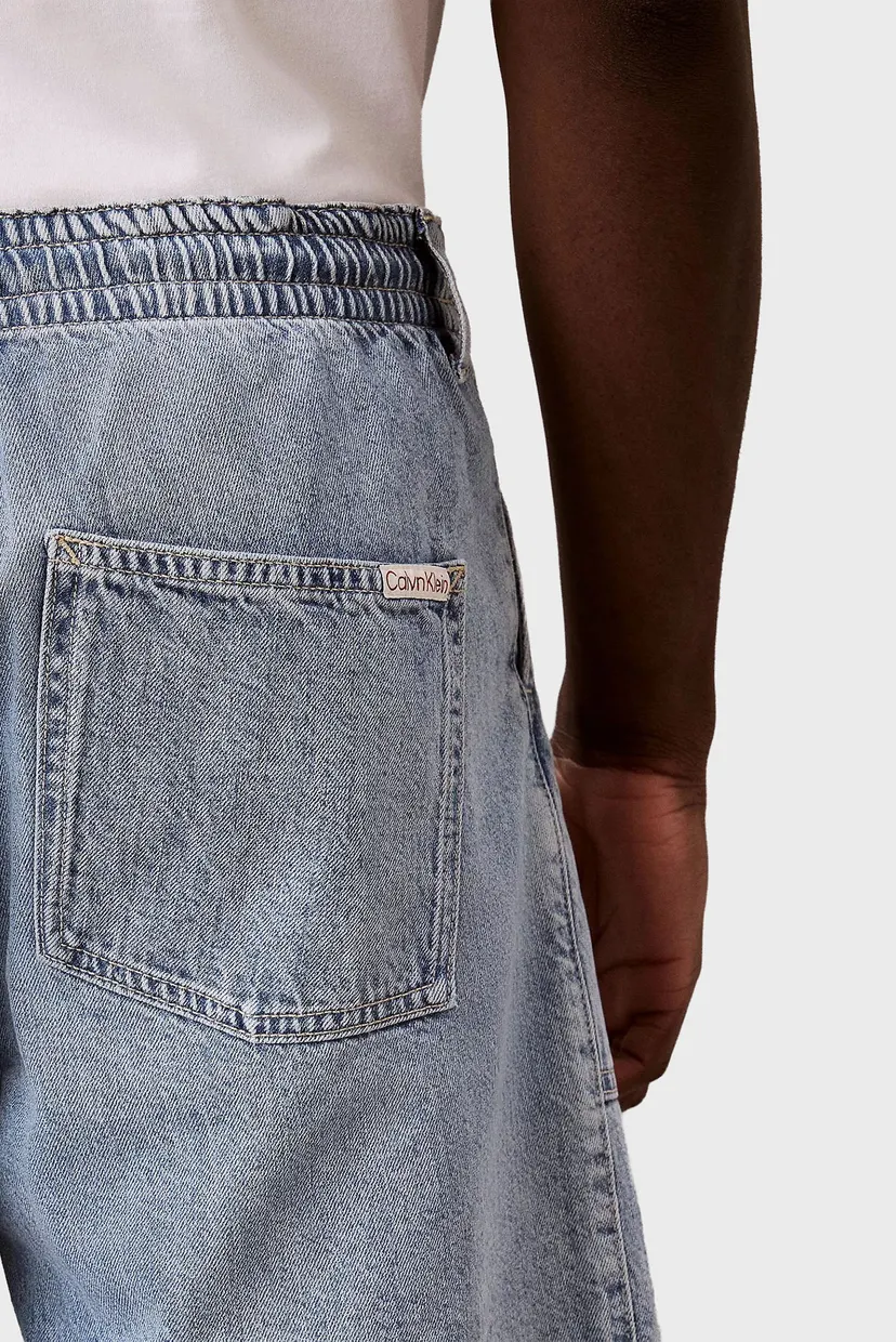 Шорты/LINEN DENIM UTLITY SHORT SHALLOW 6