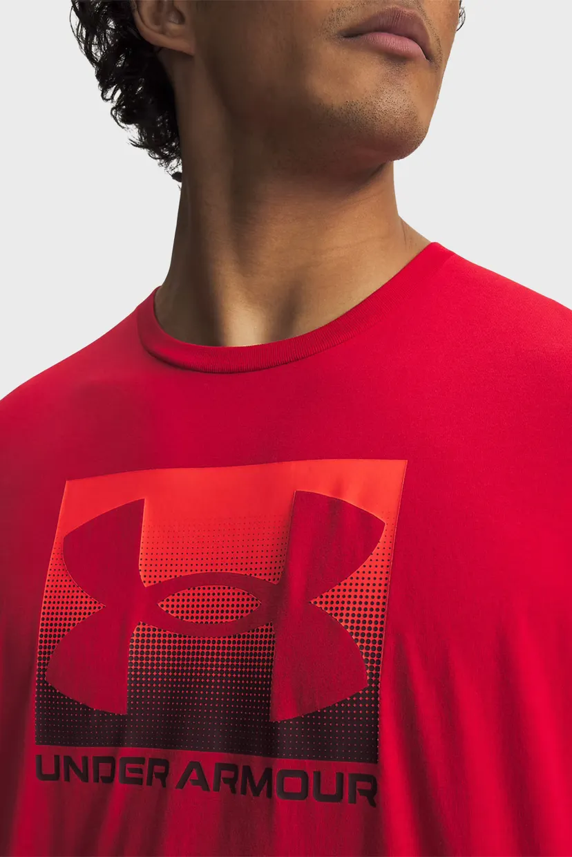 Футболка UA M BOXED SPORTS UPDATED SS-RED 3