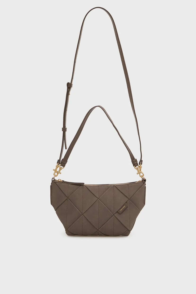 Sumka/WOVEN SUEDED SHOULDER BAG 6